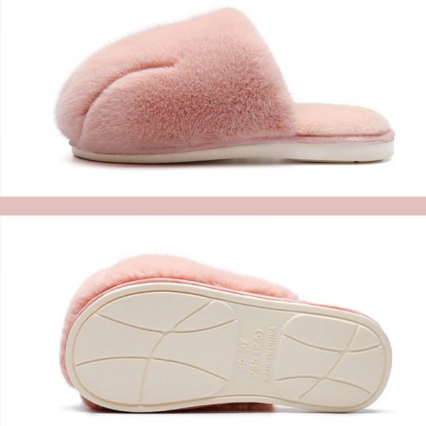Cat's Claw Household Plush Warm Slippers