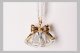 Crystal Double Bell Pendant Car Ornament